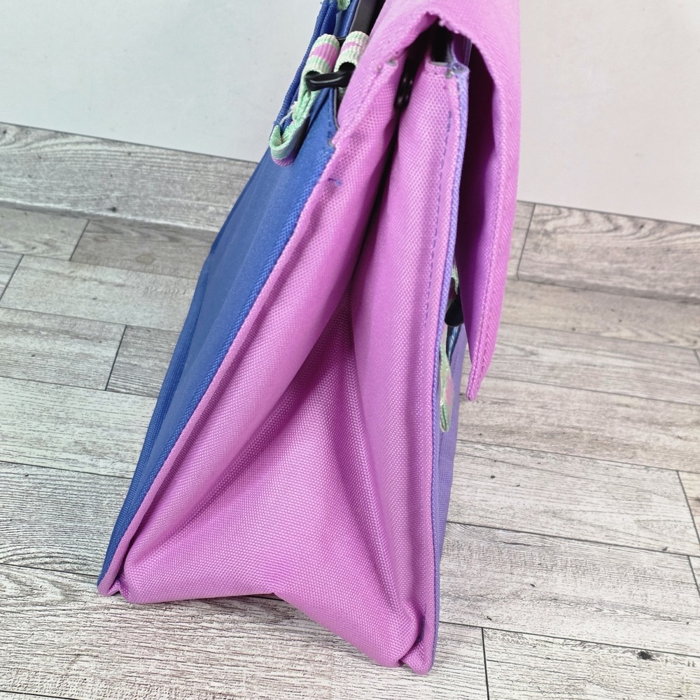 KAVU Insulated Padded Lunch Sack Leak Proof Meal Bag Pink Purple - Picture 4 of 11